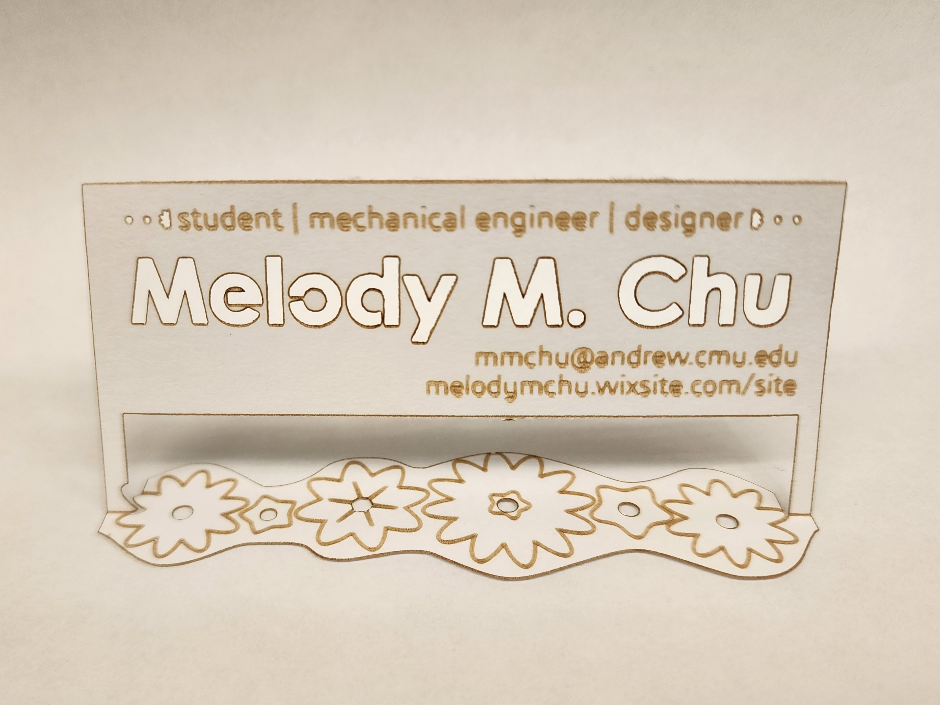 Sketches of Business Card Ideas