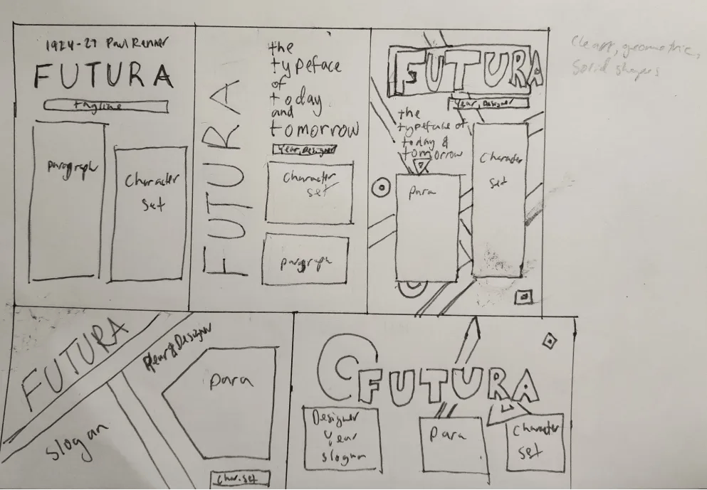 Poster Layout Sketches