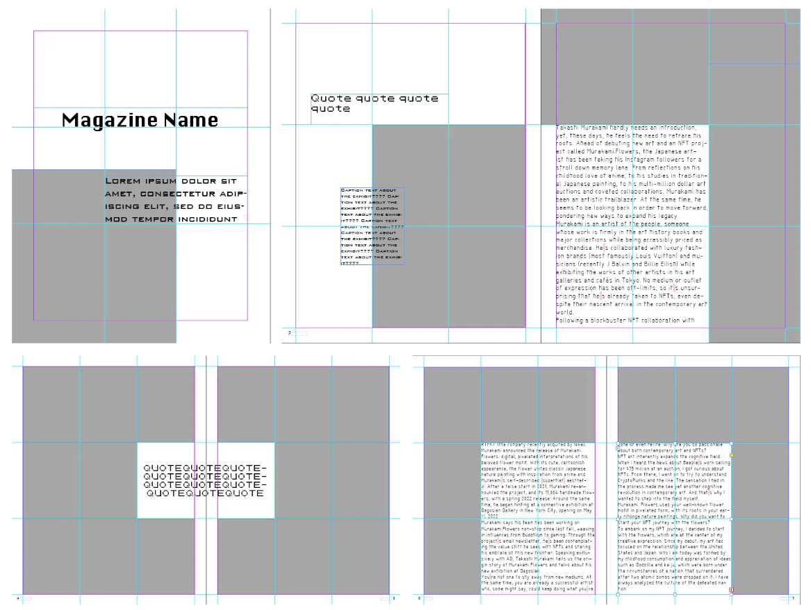Magazine Sketches